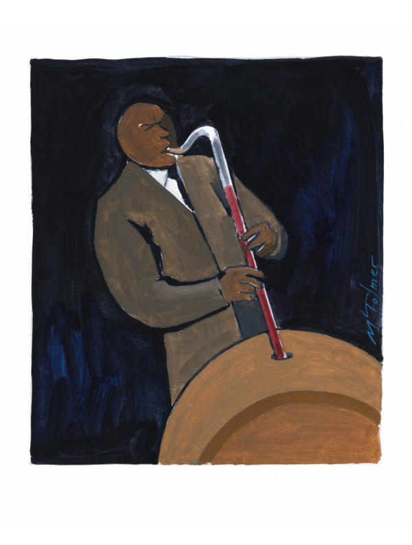 Affiche Jazz et jaja-sax 50×60