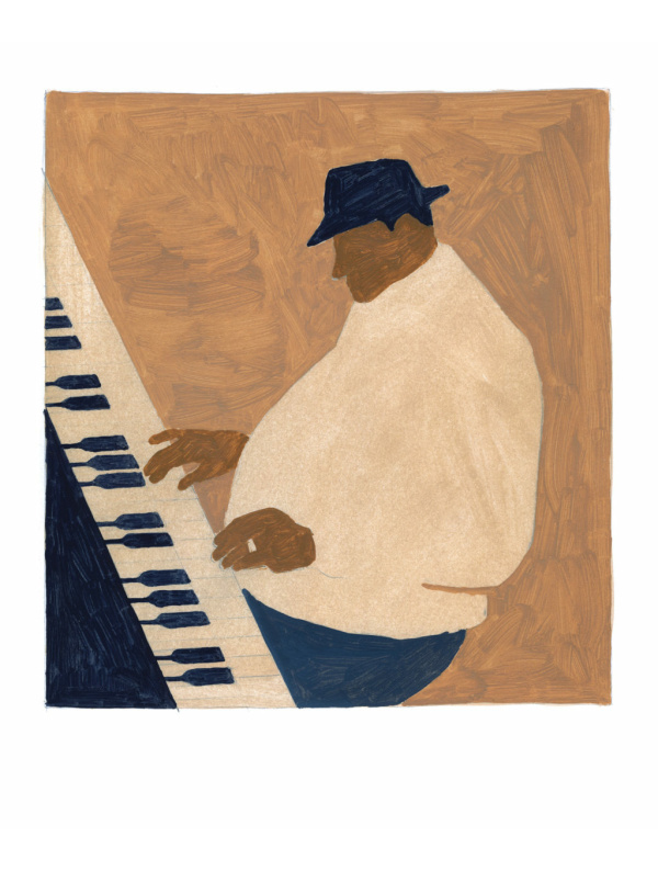 Affiche Jazz et jaja-piano 50×60