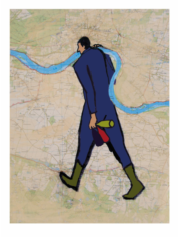 Affiche La Loire sur l’épaule 60×80