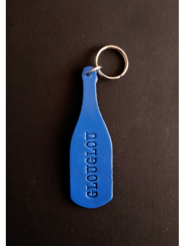Porte-clés Glouglou par Mylène Pratt Bleu